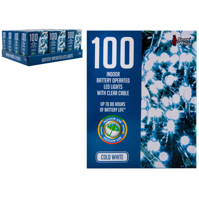 100 Battery Operated LED Lights