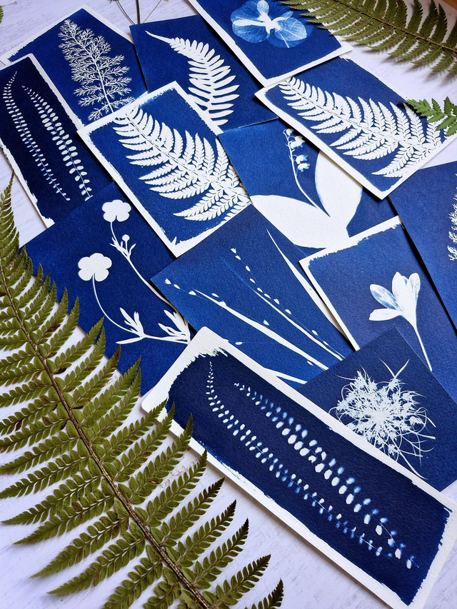 Atelier - Initation au cyanotype 