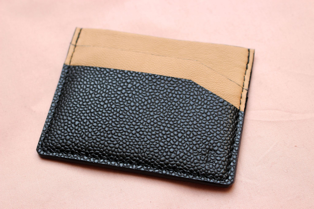 Porte Carte - Noir&amp;Camel