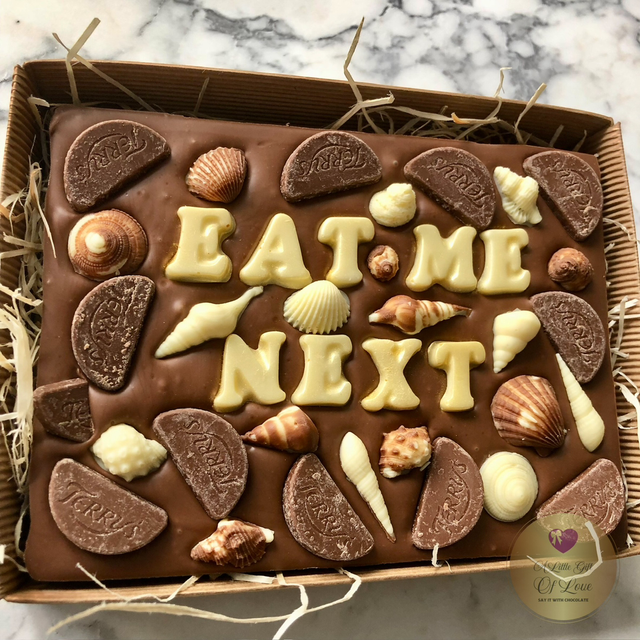 Personalised Chocolate Slabs