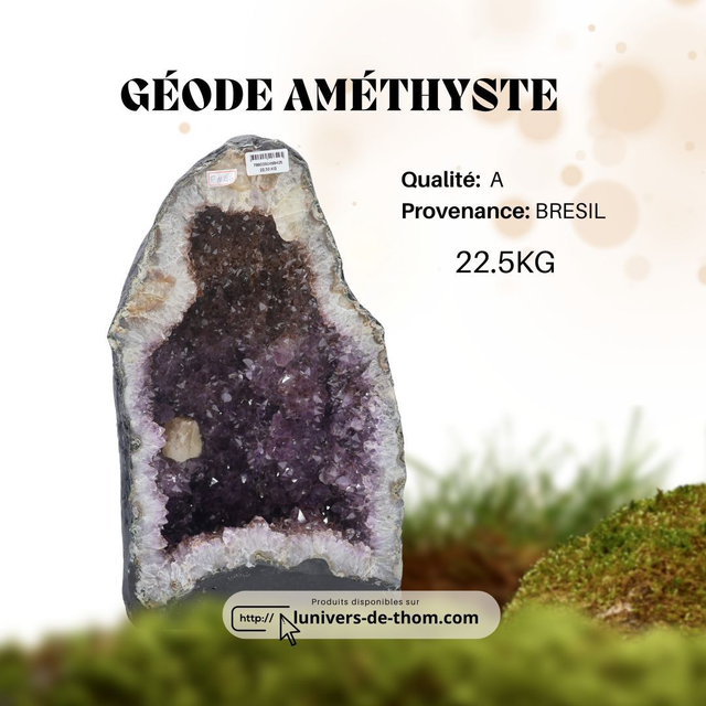 Géode Améthyste Brésil A - 22.5 KG