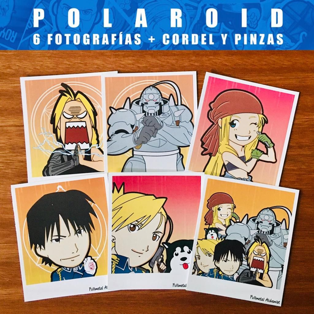 Set polaroid  Fullmetal Alchemist