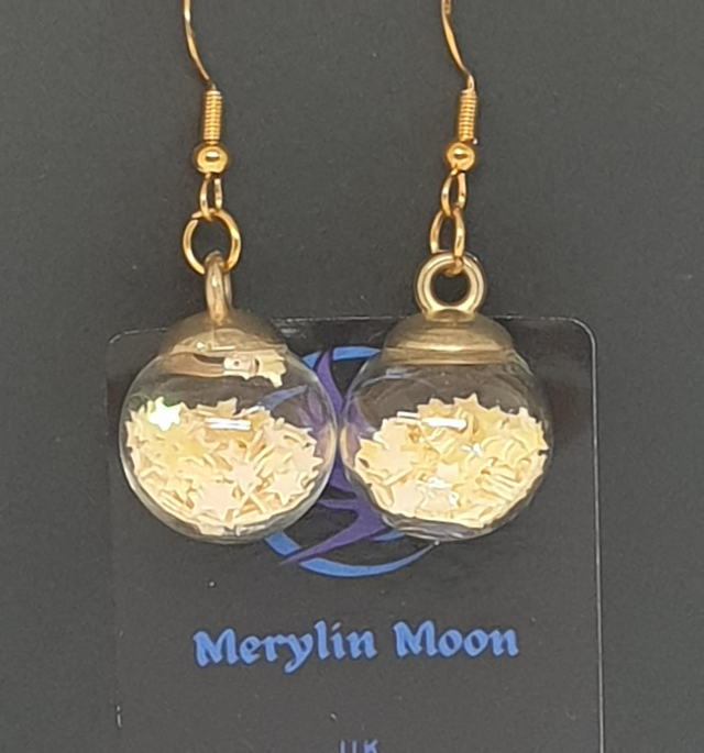 Confetti Glass Bauble Earrings 