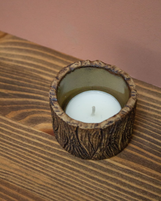 Mini Tree Stump Pot