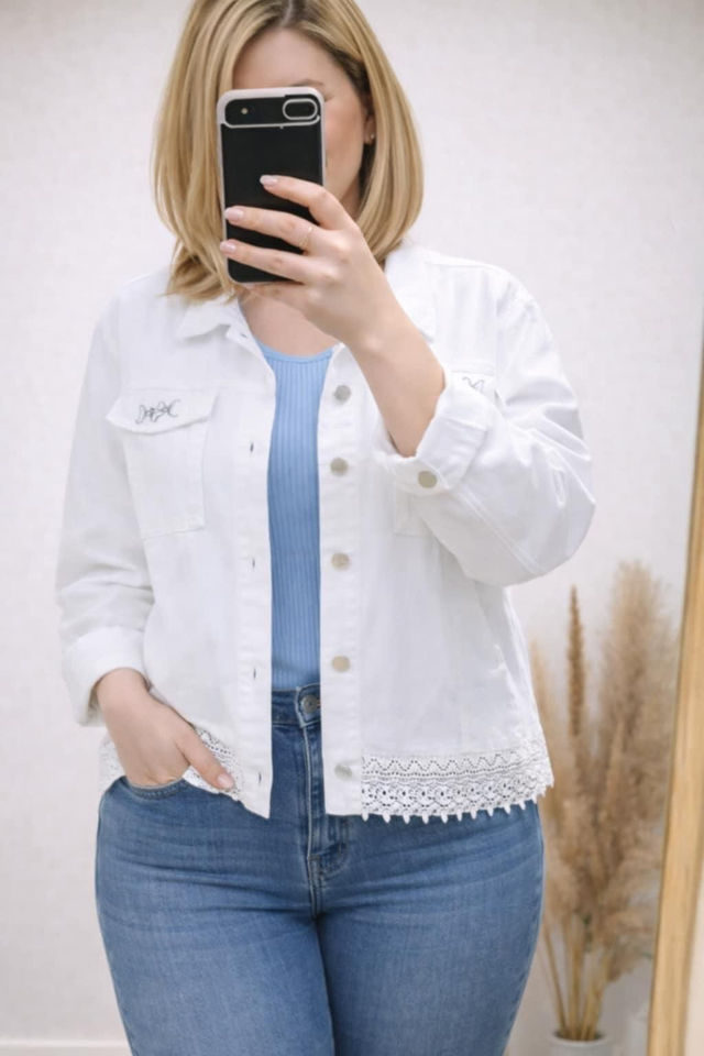 Veste Jadou blanche 