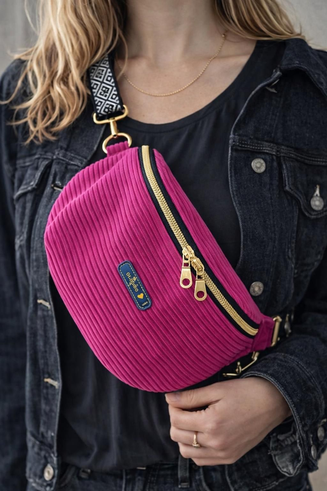 Sac banane couleur hibiscus 