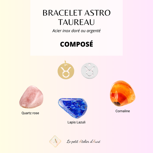 Taureau - Bracelet Astro Composé