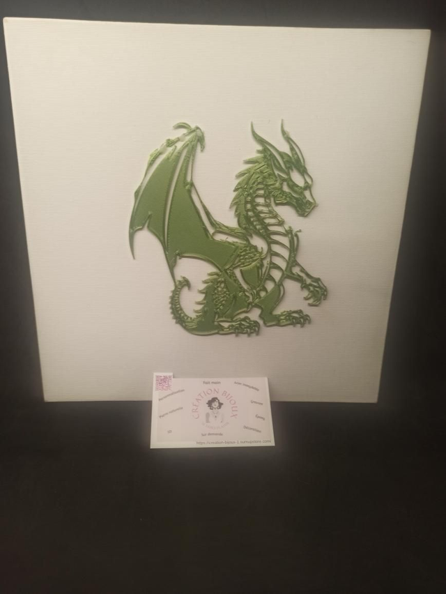 Tableau 3d dragon 