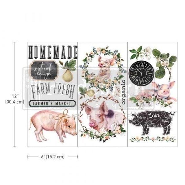 6x12 Re-design Decor Transfer - Farm Fresh