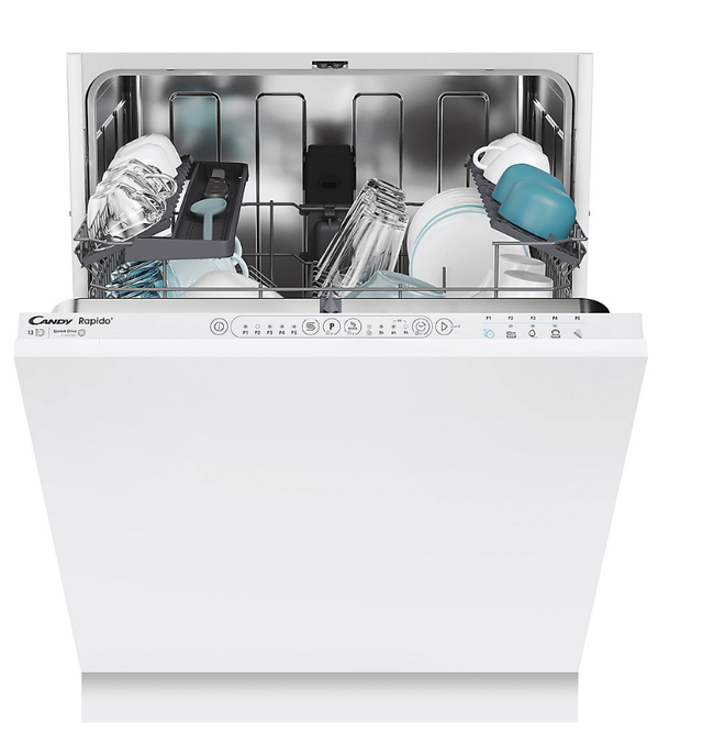 Candy CI 3E53E0W1-80 Integrated Full size Dishwasher - White