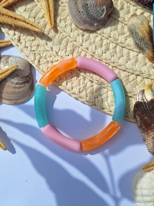 Bracelet Scarlett - 🩵🩷🧡