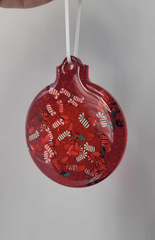 Christmas Tree Circular Baubles - Various Designs