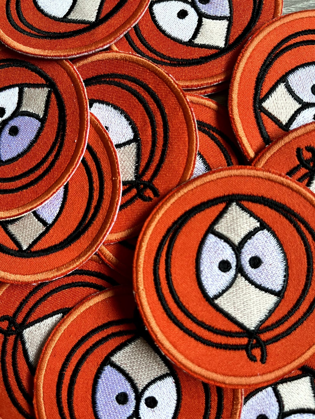 Patch brodé inspiré de Kenny