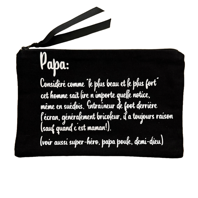 Pochette Définition Papa