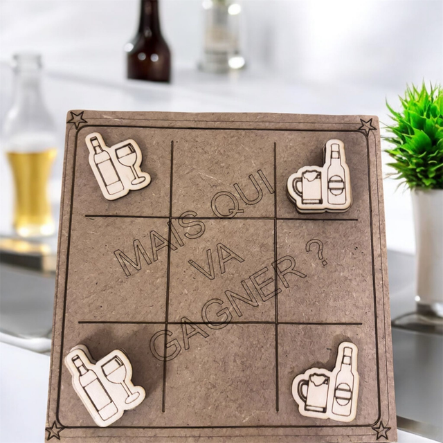 Morpion thème Apéritif 