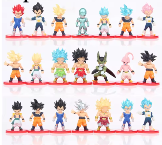 Dragonball Z actiefiguren set 21 stuks (7cm)