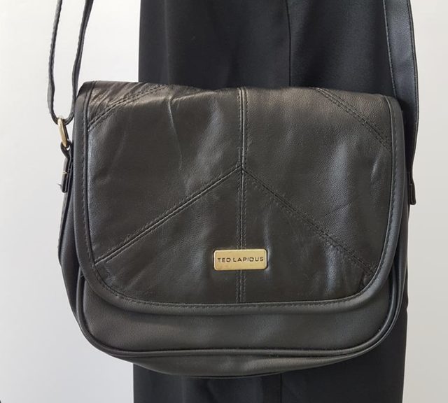 Femme : Sac bandoulière noir - Ted Lapidus