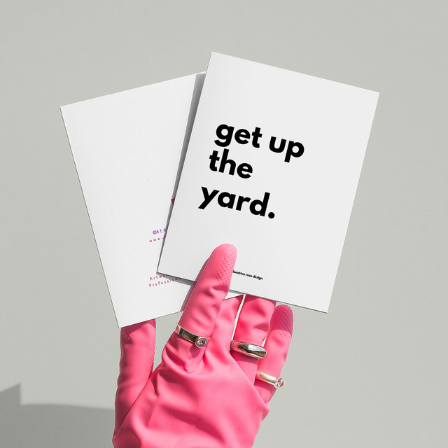 "Get Up The Yard" (A6)