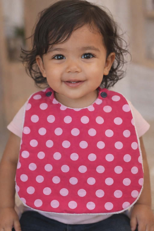 Bavoir Modèle "Sandra" 