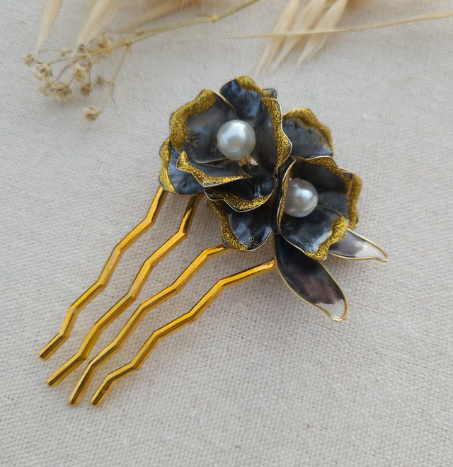 BARRETTE "Nuit Etoilée"