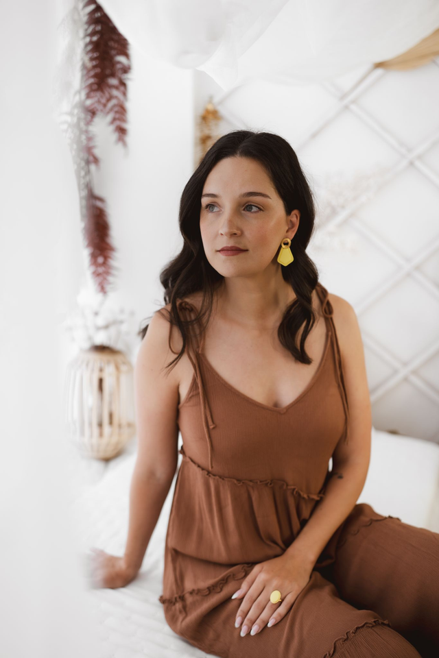 Polymer Clay Earrings ~ Serenity