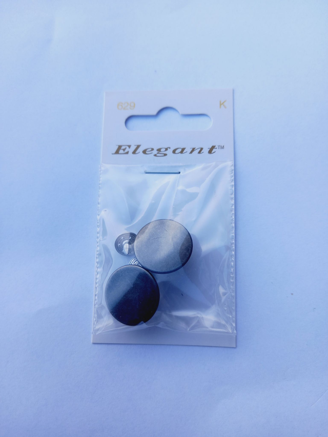 Knoop 629 (Elegant) Jeansknopen zilver