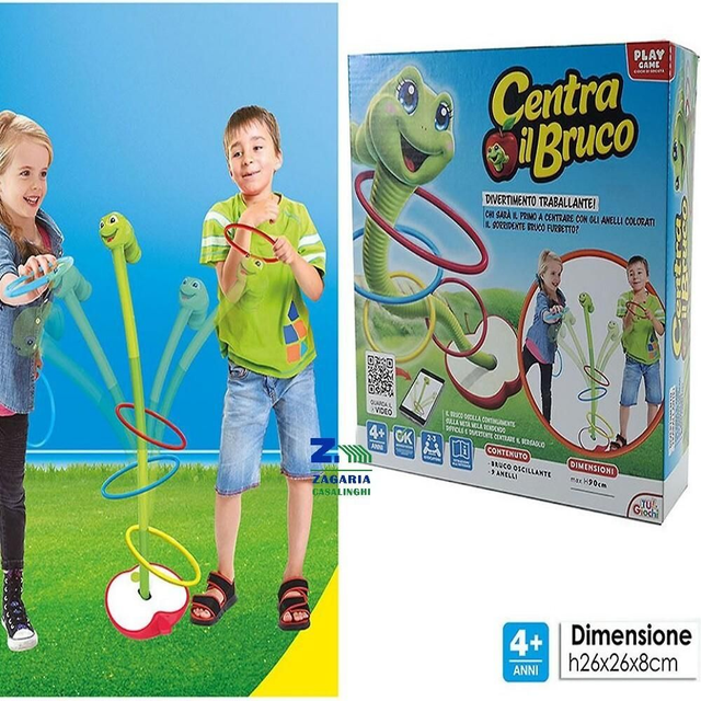 General Trade Spa Gioco Per Bambini Centra Il Bruco Divertimento Traballante +4 Anni