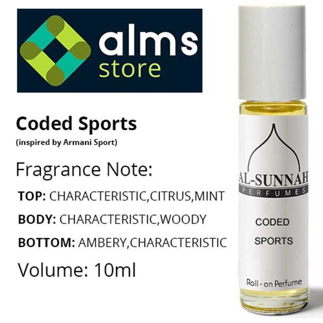 Coded Sport Men 10ml Roll-on