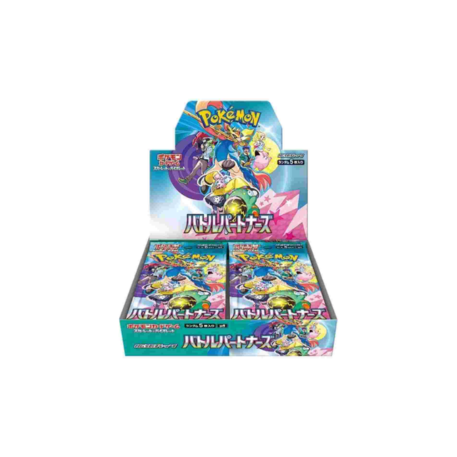 Japanese Booster Box &quot;Battle Partners&quot; Set sv9 Display - Pokémon Jap 