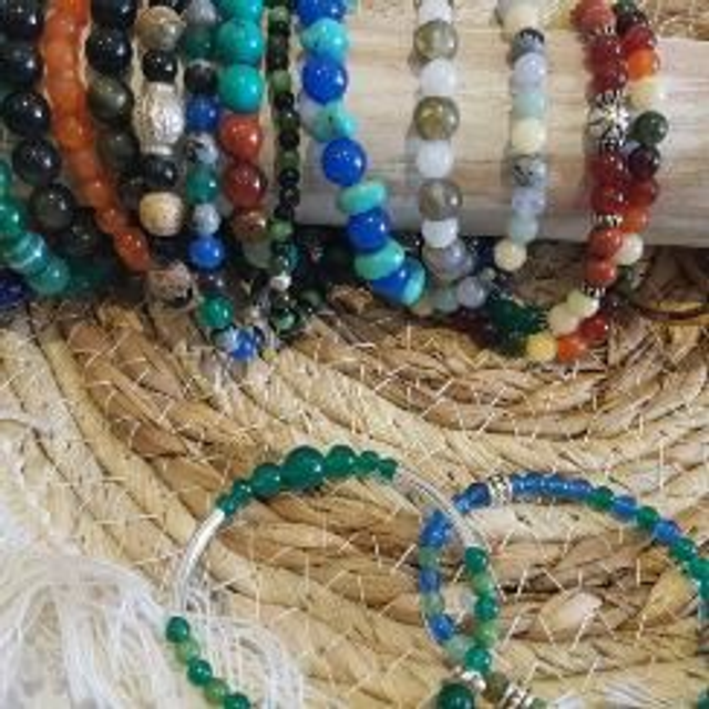 Bracelet Pierres naturelles 6mm 