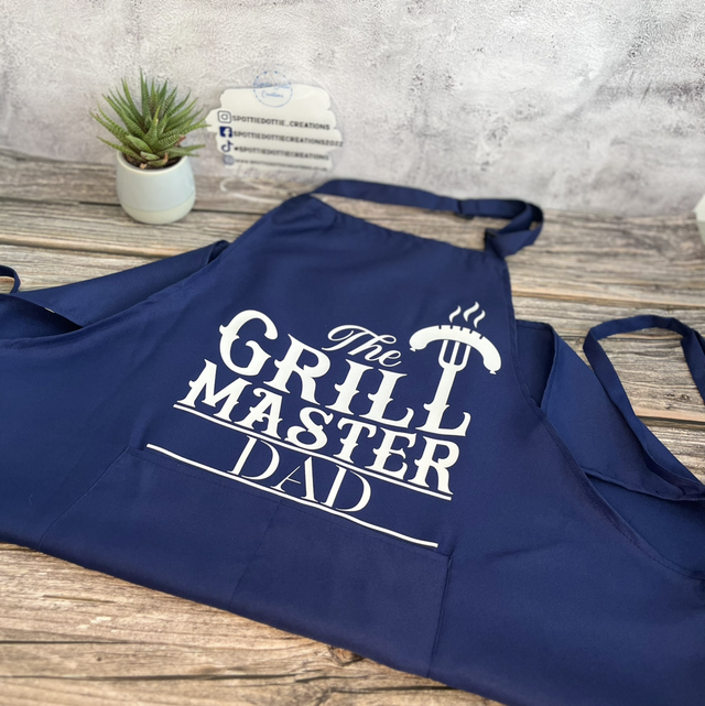 The Grill Master Dad Apron