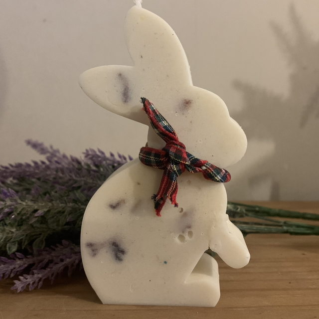 Bunny pillar candle🐰✨