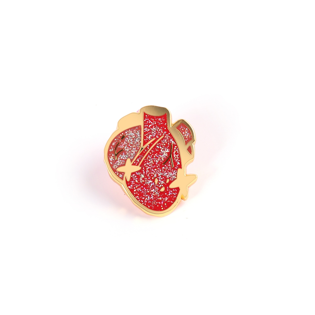 Bleeding Heart Enamel Pin