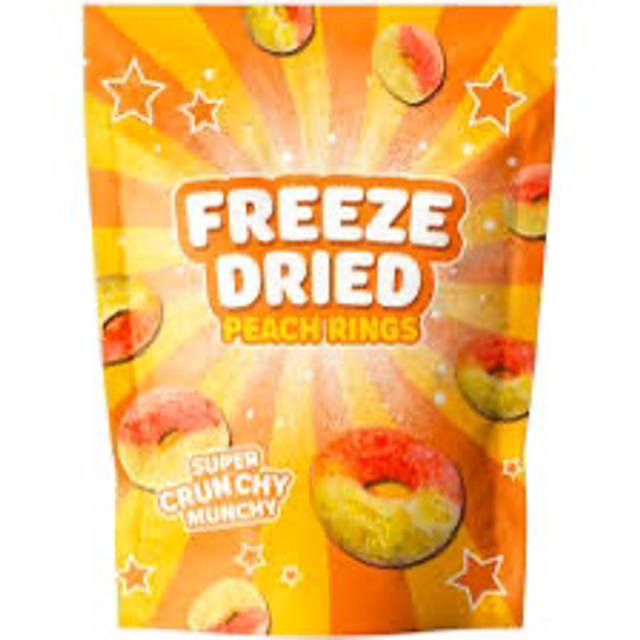 Freeze dried candy Peach ring 