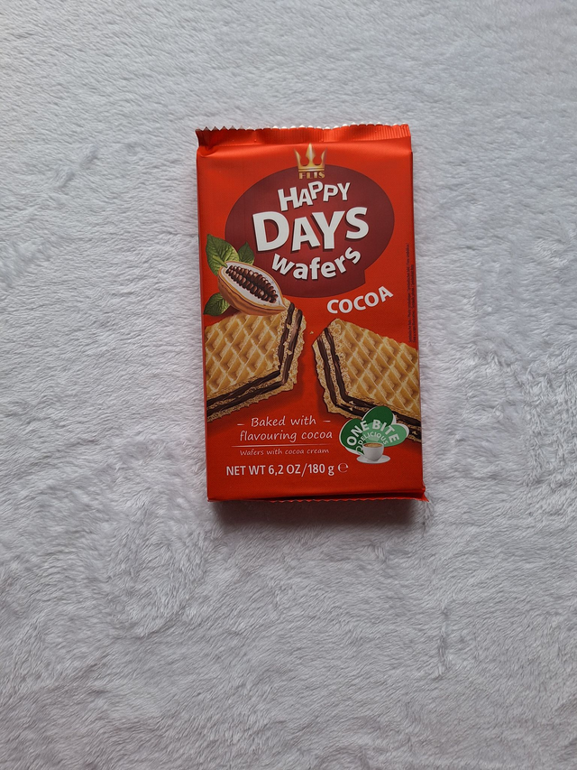 Happy Days gaufrettes fourrées cacao 180 g