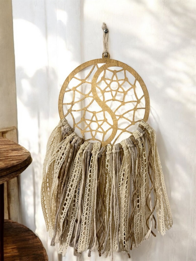 Attrape rêve en bois  