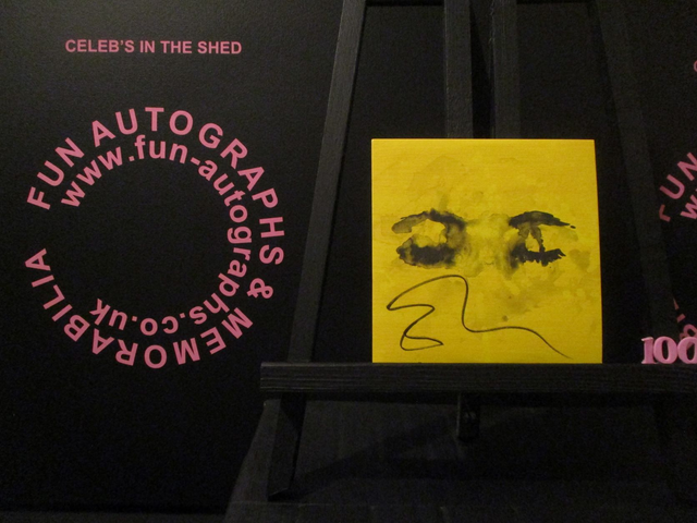 Ed Sheeran - 'Eyes Closed' Authentic Autographed Single Cover (100)