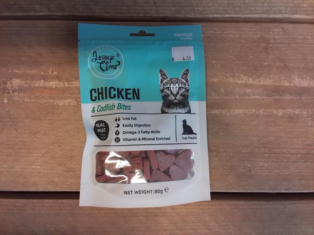 Chicken en codfish bites