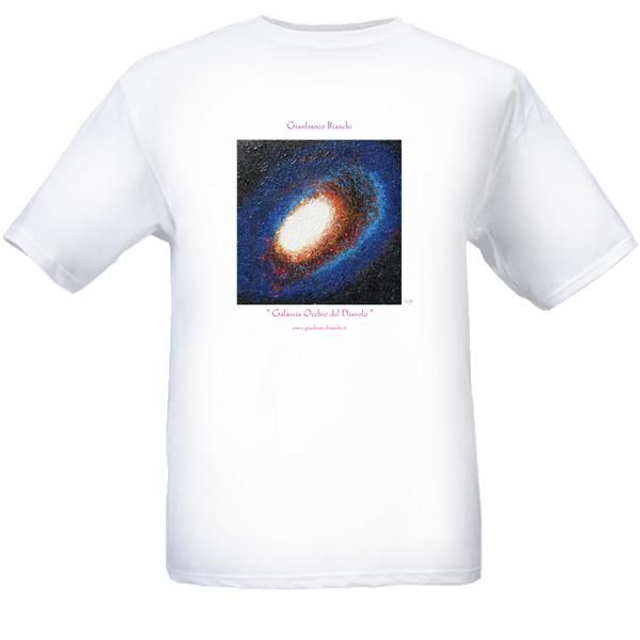 T-Shirt "Galassia Occhio del Diavolo"