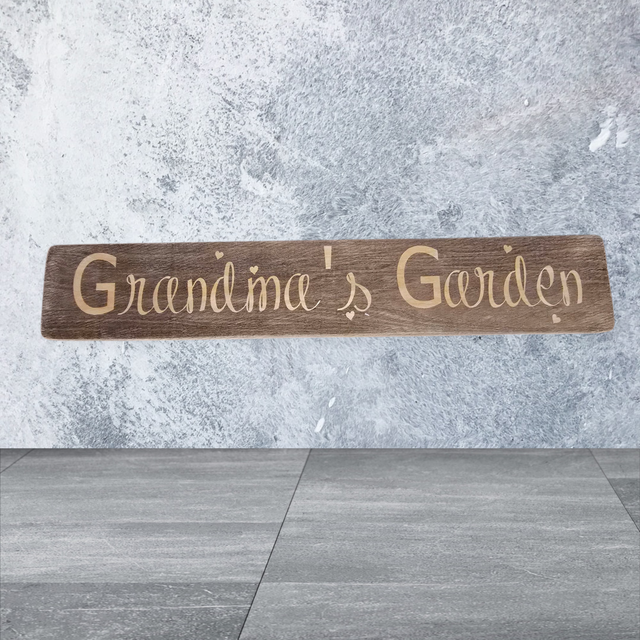 Grandma's Garden Sign