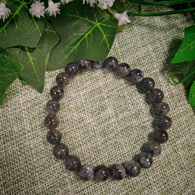 Bracelet 8mm larvikite