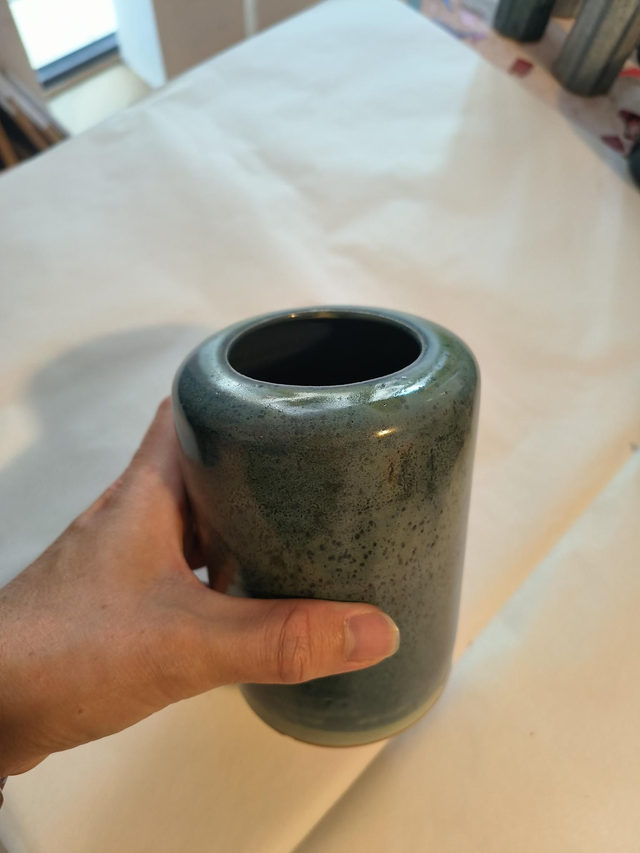 Grand vase rond