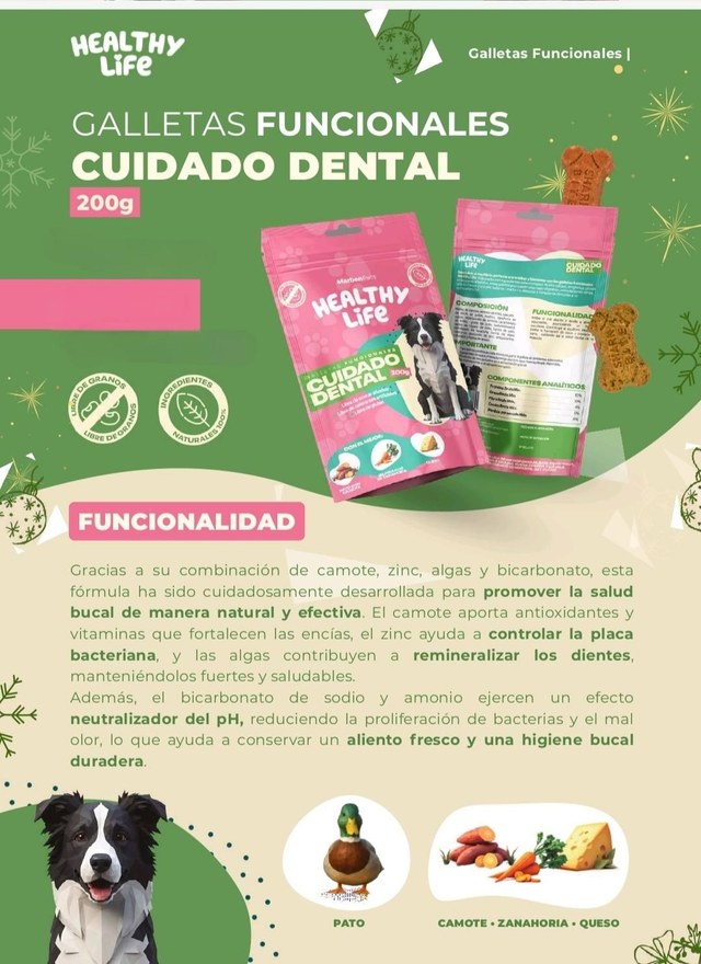 Galletas cuidado dental 