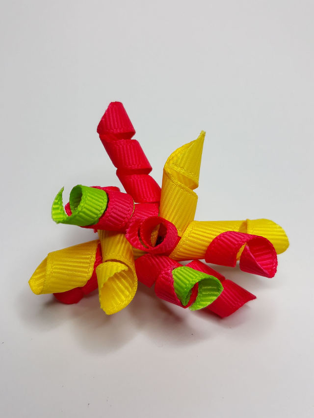 Noeud pour chien serpentin-couleurs acidulées