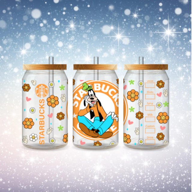 Verre canette givré Starbuck Dingo