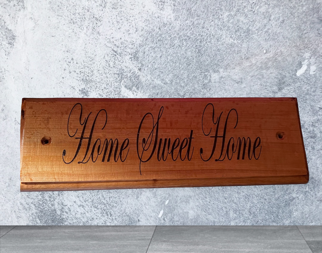Wooden sign - Home Sweet Home 