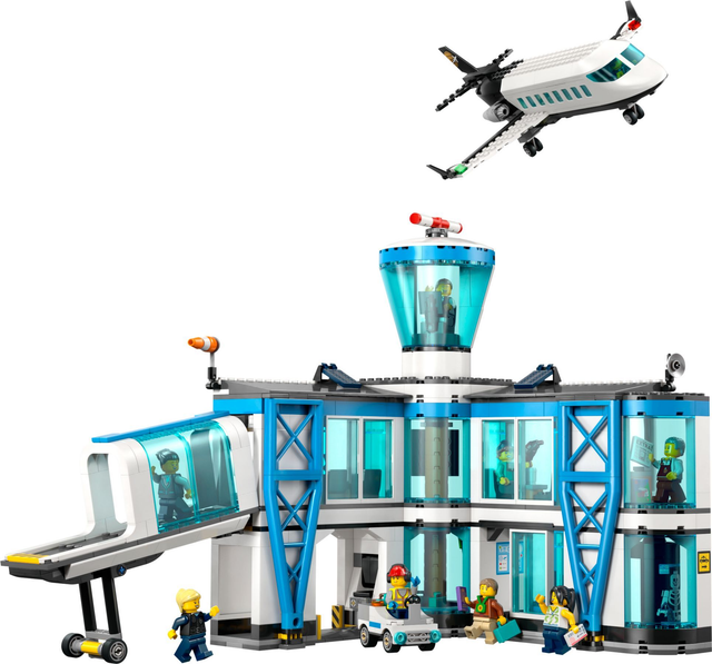 LEGO 60502 Flughafen mit Flugzeug