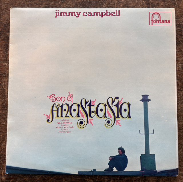 Jimmy Campbell Son Of Anastasia 1969 LP Vinyl Record Fontana Rock