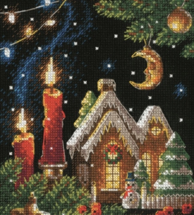 RIOLIS GINGERBREAD TALE CHRISTMAS CROSS STITCH KIT