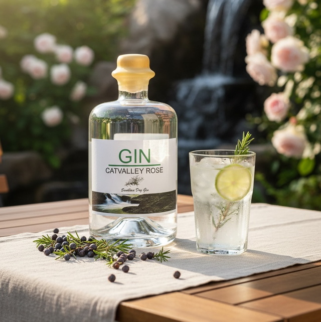 CATVALLEY ROSE Swabian Dry Gin